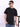 Men  Black Solid Cotton T Shirt