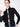 Women Black Front Tie up Deatil Full Sleeve Shirt