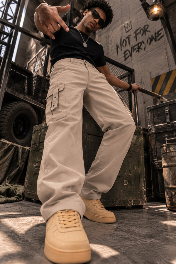 Men Regular Cargo Trousers