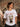 Women White  Graphic Oversized Fit T-Shirt