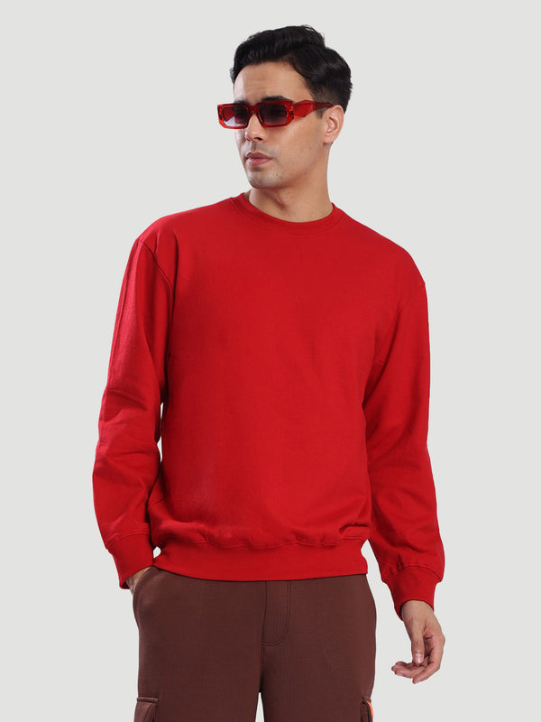Men's Crew Neck Drop shoulder Sweatshirt