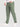 Men Light Green Cargo Trousers with Zip Detail