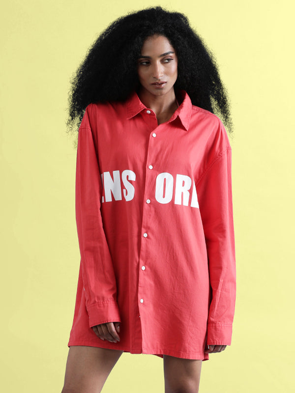 Women Oversized Shirt