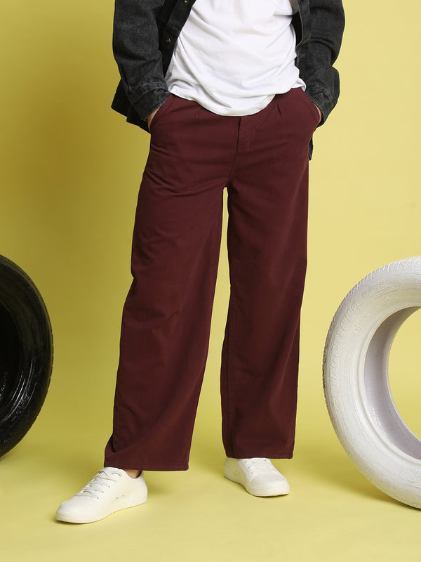 Men Straight Trousers