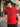 Men Red Typography Print Regular Fit T-shirt