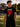 Men Black Graphic Regular Half sleeves T-Shirt