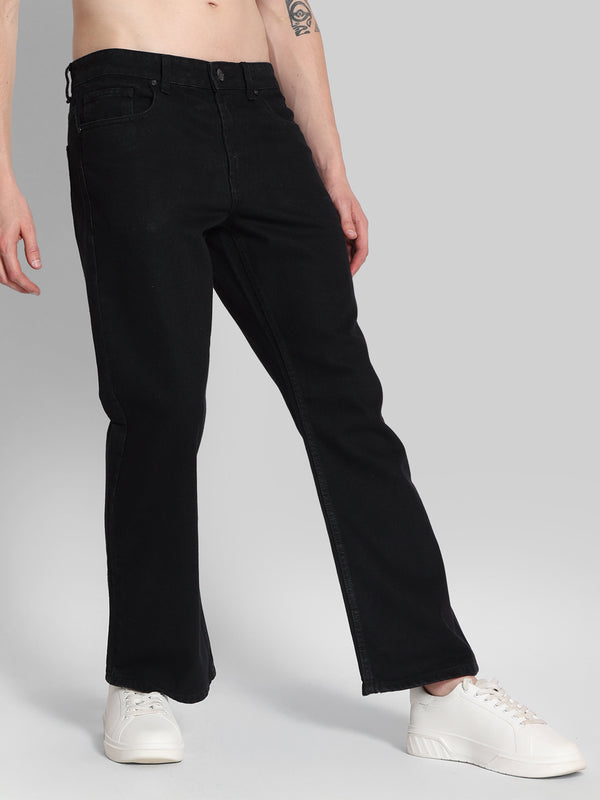 Men Black Relaxed Jeans