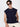 Men Navy Solid Sleeveless Oversized Tshirt