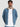Men Relax fit Blue Cotton Denim jacket with front zipper