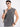 Men Grey Solid Acid Wash T-Shirt