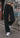 Women Black High-Rise Straight Fit Solid Denim Jeans