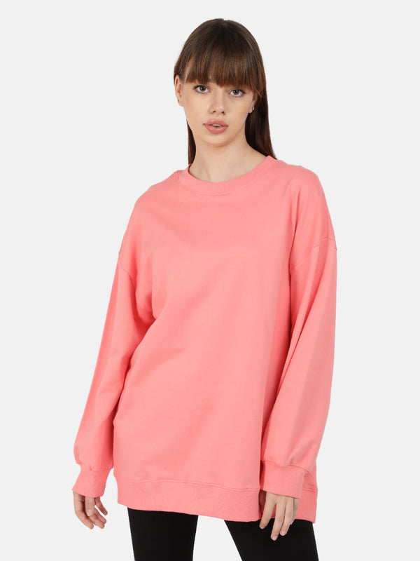 Women Long line Oversized Sweatshirt
