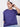 Men Violet Drop shoulder  Oversize Cotton T shirt