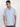 Men Blue Textured Resort Collar Shirt