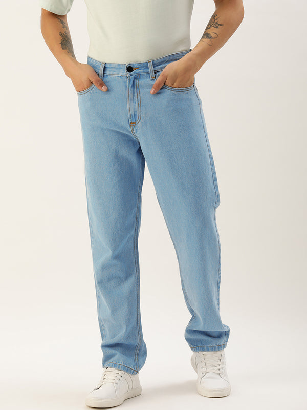 Men Blue Straight Jeans