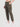 Women Olive Paneled Cargo Trouser