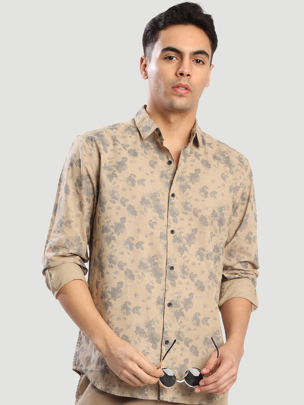 Mens Printed Regular casual shirt