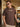 Men Brown Typography Print T-shirt