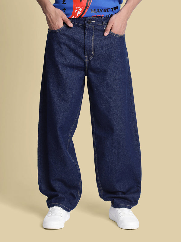 Men Navy Jeans