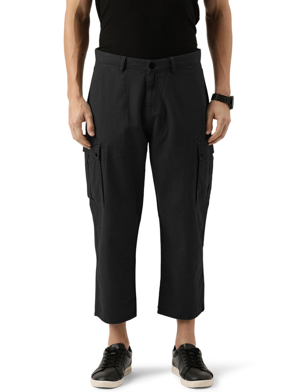 Men Loose Cargo Trousers