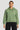 Women Olive Relax Fit Kangroo Pocket Graphic Printed Hoodie