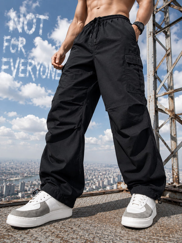 Men Parachute Utility Cargo Trouser
