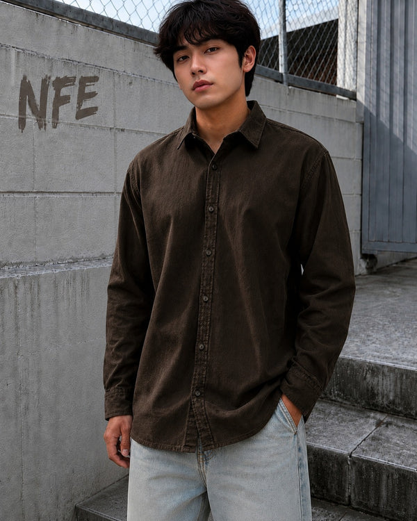 Men Regular Cotton Linen Shirt