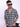 Men Blue and Black Checked Single Pocket Shirt