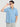 Mens contrast stitch denim shirt half sleeve