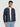 Men Relax fit Navy Cotton Denim jacket with Front zipper