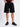 Men Black Relaxed Fit Denim Short