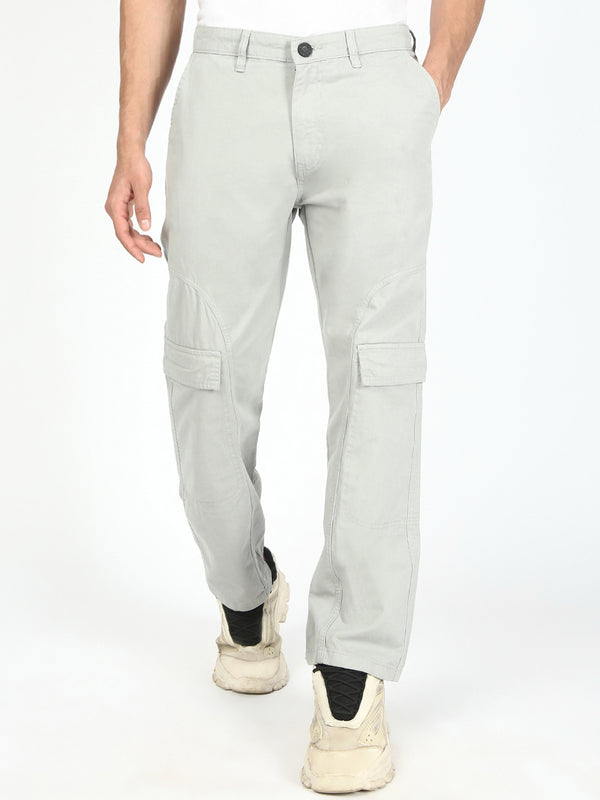 Men Relaxed Cargo Trousers