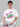 Mens White Graphic Print Oversized T-shirt