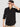 Men Black double pocket regular fit cotton casual shirt