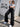 Women Black Bow Detail Straight Fit Jeans