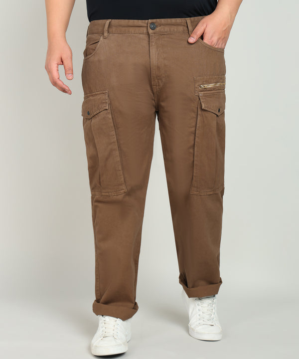 Men Regular Cargo Trousers