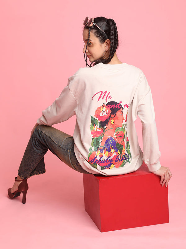 Women Printed Sweatshirt