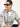 Men Printed Satin Regular Fit Spread Collar Shirt