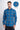 Men Blue Checked Slim Fit Shirt