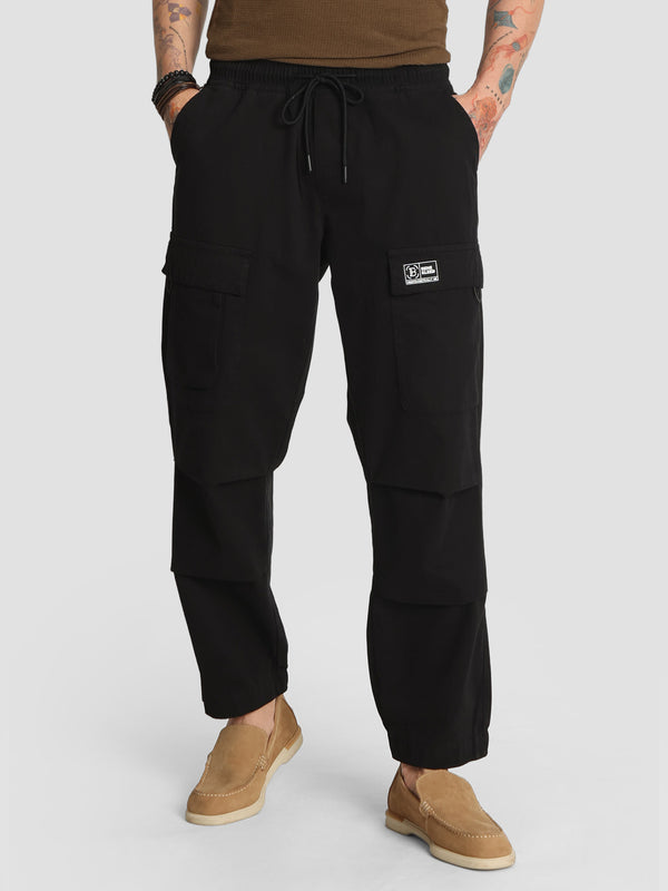 Men Relaxed Utility Cargo Trouser