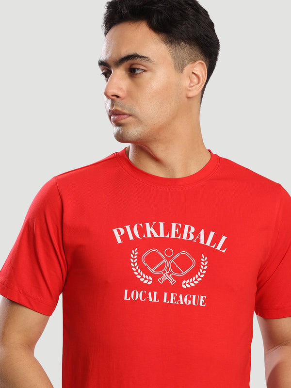 Men Regular Fit Grahic print T Shirt