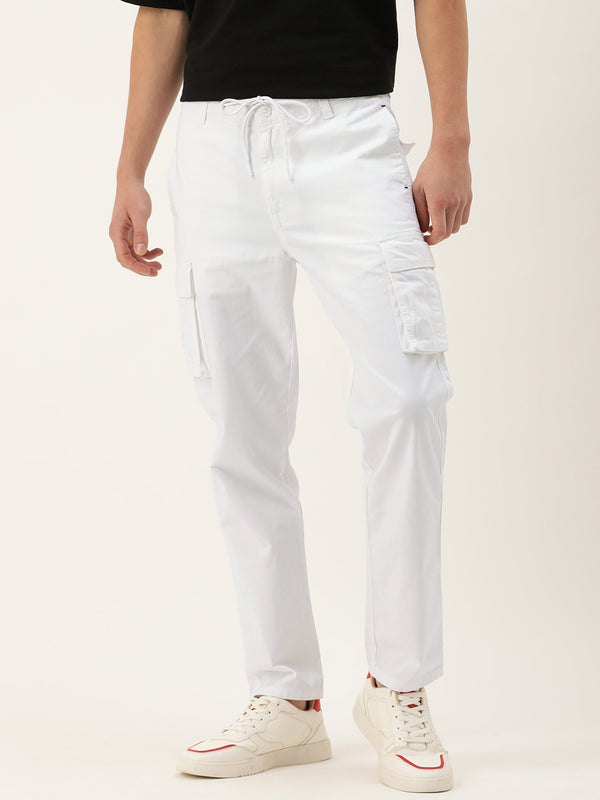 Men Regular Cargo Trousers