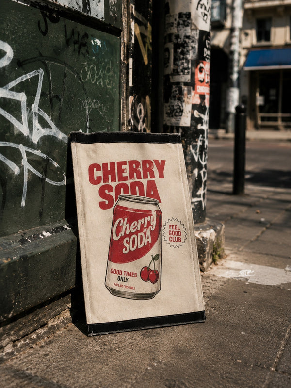 Mood Switch Relaxed Detachable Cherry Soda Graphic Patch