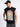 Men Black Sleeveless Graphic Oversized T Shirt