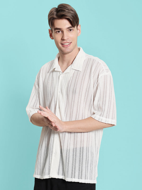 Men Oversized Shirt
