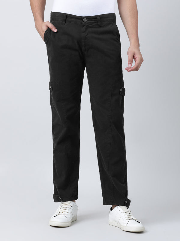 Men Relaxed Cargo Trousers
