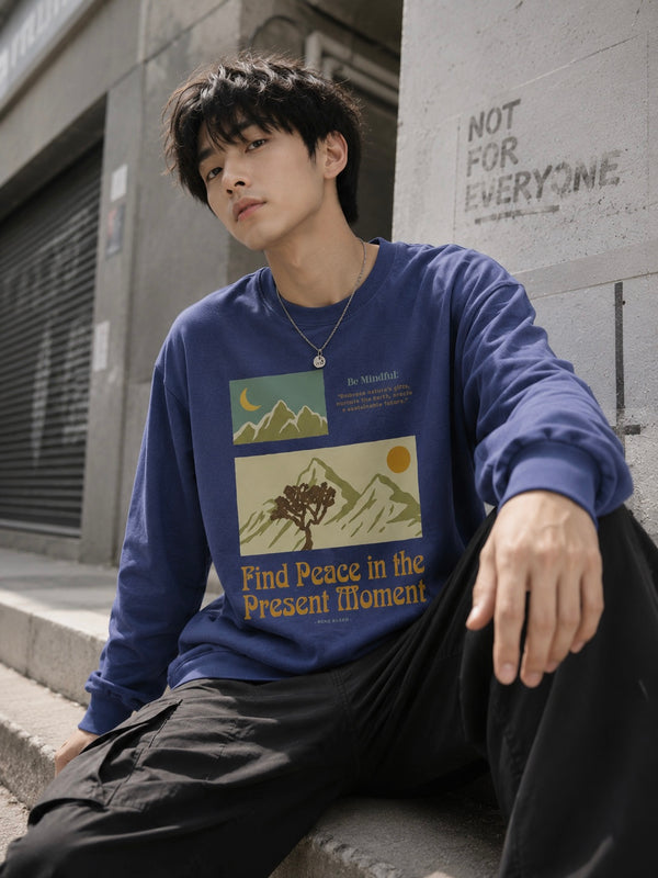 Men Relaxed Sweatshirt