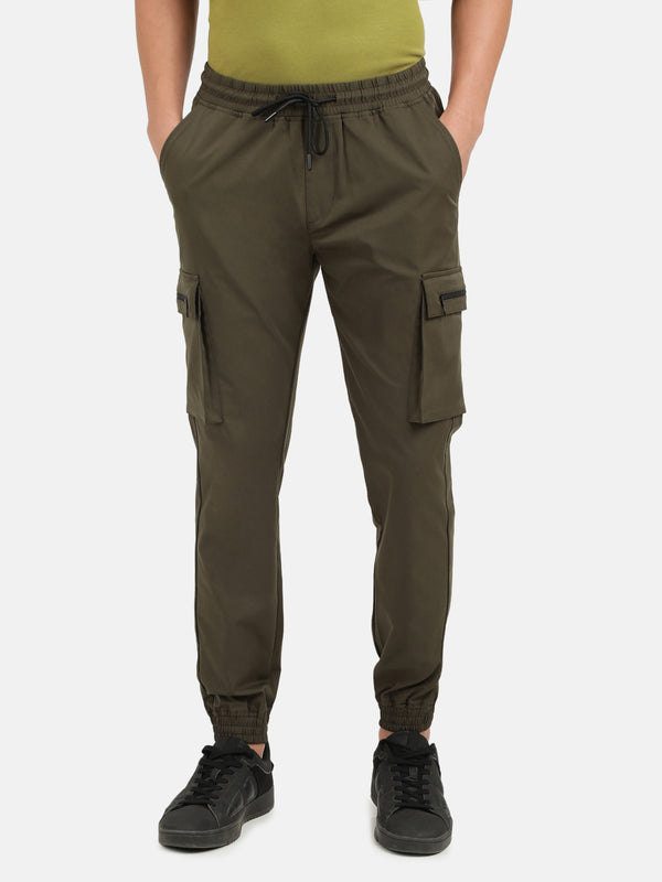 Men Regular Cargo Trousers