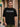 Men Black Graphic Oversized T Shirt
