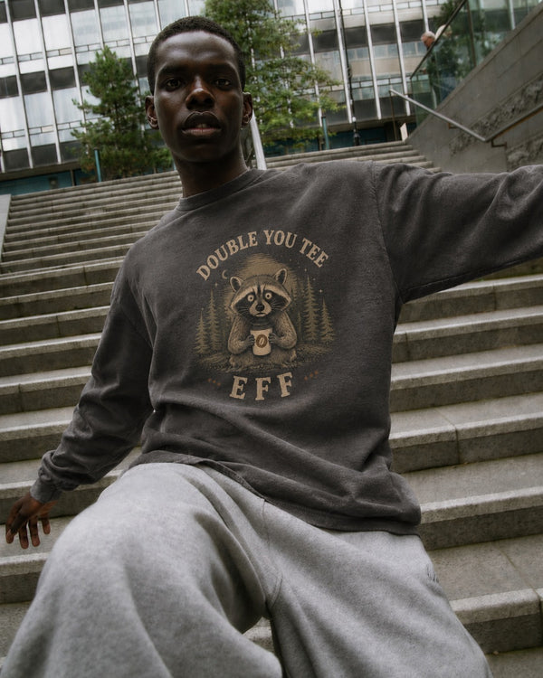 Men Relaxed Graphic Printed Fleece Sweatshirt